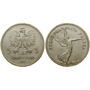 Poľsko, 5 zlotých, 1928, Varšava