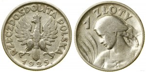 Poland, 1 zloty, 1925, London