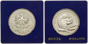 Pologne, 500 zlotys, 1985, Varsovie