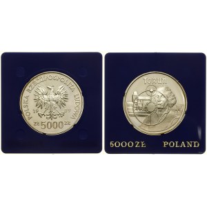 Poland, 5,000 zloty, 1989, Warsaw
