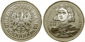 Polsko, 200 000 PLN, 1992, Varšava