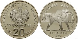 Polsko, 20 zlotých, 1995, Varšava