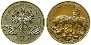 Polonia, 2 zloty, 1999, Varsavia