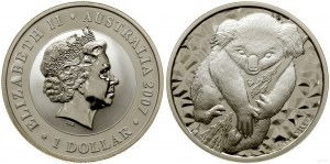Austrália, 1 dolár, 2007, Perth