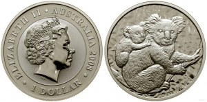 Austrália, 1 dolár, 2008, Perth