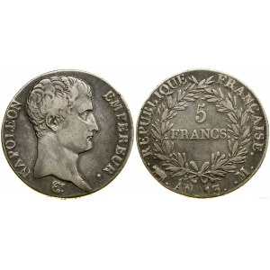 Francja, 5 franków, AN XIII (1804-1805) M, Tuluza