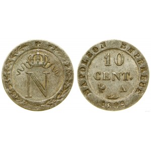 Francja, 10 centimes, 1808, Paryż