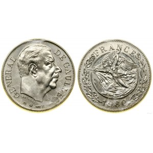 Francja, Charles de Gaulle, 1980