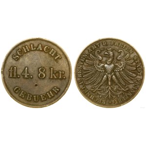 Niemcy, 4 floreny / 8 krajcarów, bez daty (ok. 1864-1866)
