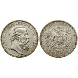 Niemcy, 5 marek, 1891 A, Berlin