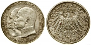 Nemecko, 2 marky, 1904, Berlín