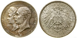 Nemecko, 2 marky, 1904 A, Berlín