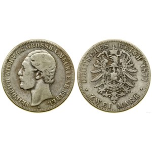 Niemcy, 2 marki, 1877 A, Berlin