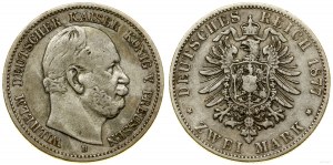 Germany, 2 marks, 1877 B, Hannover