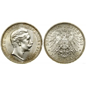 Niemcy, 3 marki, 1912 A, Berlin