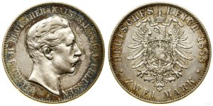 Germania, 2 marchi, 1888 A, Berlino