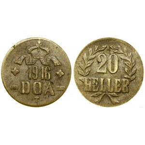 Niemcy, 20 halerzy, 1916 T, Tabora