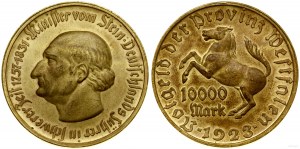 Allemagne, 10 000 marks, 1923