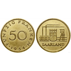 Niemcy, 50 franków, 1954, Paryż