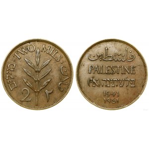 Palestyna, 2 mils, 1941