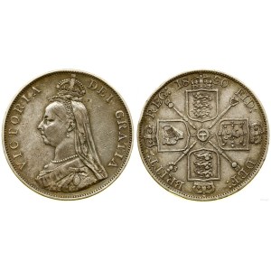 Wielka Brytania, 4 szylingi (2 floreny), 1890, Londyn