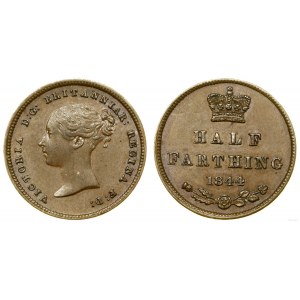 Wielka Brytania, 1/2 farthinga, 1844, Lodnyn