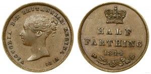 United Kingdom, 1/2 farthing, 1844, Lodnyn