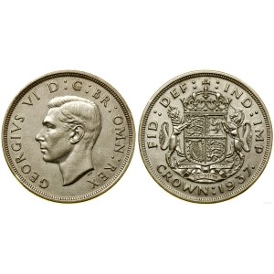 Wielka Brytania, 1 korona, 1937, Londyn