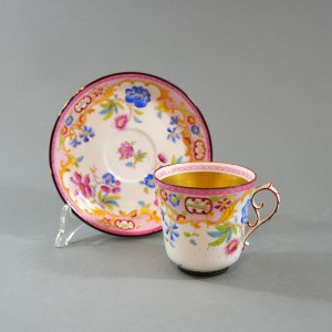 Cup and saucer, Meissen imitation, 1920s/30s