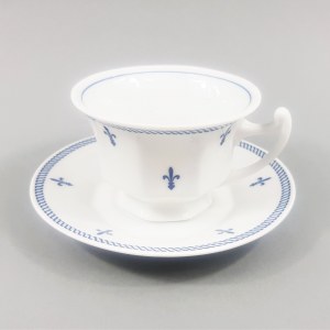 Cup and saucer, Rosenthal, 1921-1922, Greque model no. 49