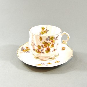 Cup and saucer, Germany, Rosenthal, 1898-1906.