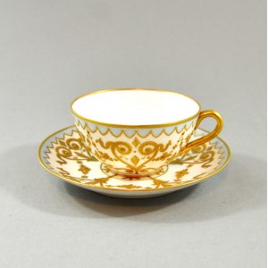 Cup and saucer, Germany, Rosenthal, 1898-1906.