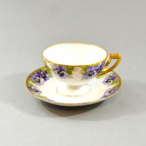 Cup and saucer, Germany, Rosenthal, 1898-1906