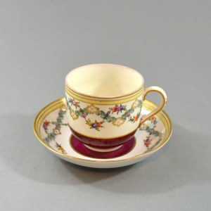 Cup and saucer, Ludwigsburg, 1758-93