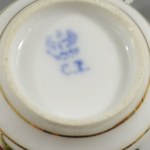 Cup and saucer, Silesia, Walbrzych, circa 1870.