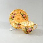 Cup and saucer, note France, late 19th century