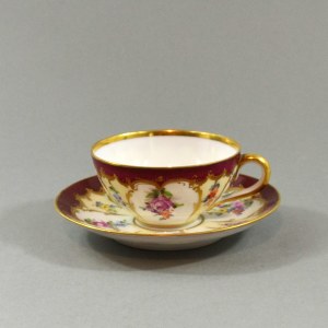 Cup and saucer, Germany, Marktredwitz, Jaeger&Co, 1902-1908