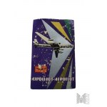 UdSSR - Vintage Werbung Aufkleber Set - Aeroflot Flug Aufkleber und Transilvana Kreuzfahrt Aufkleber