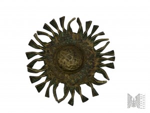 PRL - Stylized Metal Brooch in the Style of PRL Metalwork.