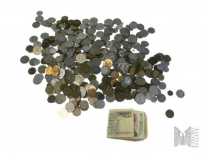 Komunistické Poľsko - zbierka bankoviek a mincí rôznych nominálnych hodnôt