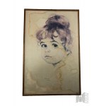 PRL - Reprodukcja Obrazu Danuta Muszyńska-Zamorska “Dunia” (1975 r.), Krajowa Agencja Wydawnicza