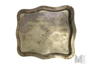Henneberg Brothers Warsaw, 19th/20th c. - Plated Tray with Engraving