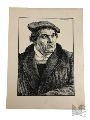 Karl Bauer (1868-1942) - Collezione di stampe di Martin Lutero