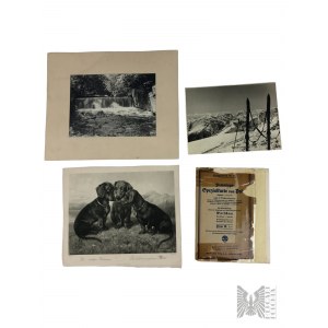 Collection of Old Photos and Engravings, German Map of Warsaw and Modlin