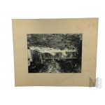 Collection of Old Photos and Engravings, German Map of Warsaw and Modlin