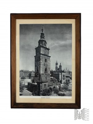 Obraz v presklenom ráme - Radničná veža v Krakove