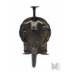 XIX/XX Wiek, Cesarstwo Niemieckie - Waga Żeliwna do Obliczania Płac (?) w Stylu Jugendstil, Haushalt Wage DRGM