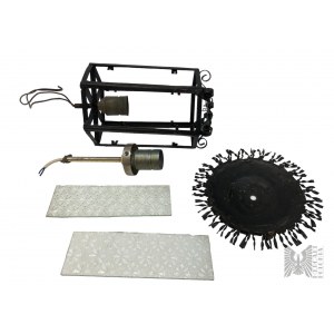 Zestaw Lampa DIY w Stylu Metaloplastyki PRL
