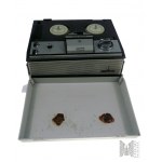 PRL, Warsaw - Unitra Grundig ZK140 reel-to-reel tape recorder, M Kasprzak Radio Works.