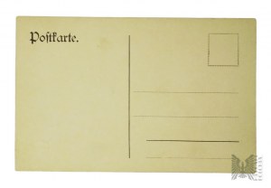 První polovina 20. století, Německo - Ručně malovaná pohlednice Somma (?)